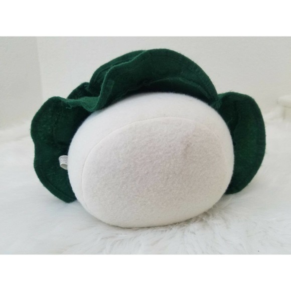 Terry's Village Snowman Wrapped in Christmas Tree Plush Bean Bottom Free Stand - Picture 7 of 9